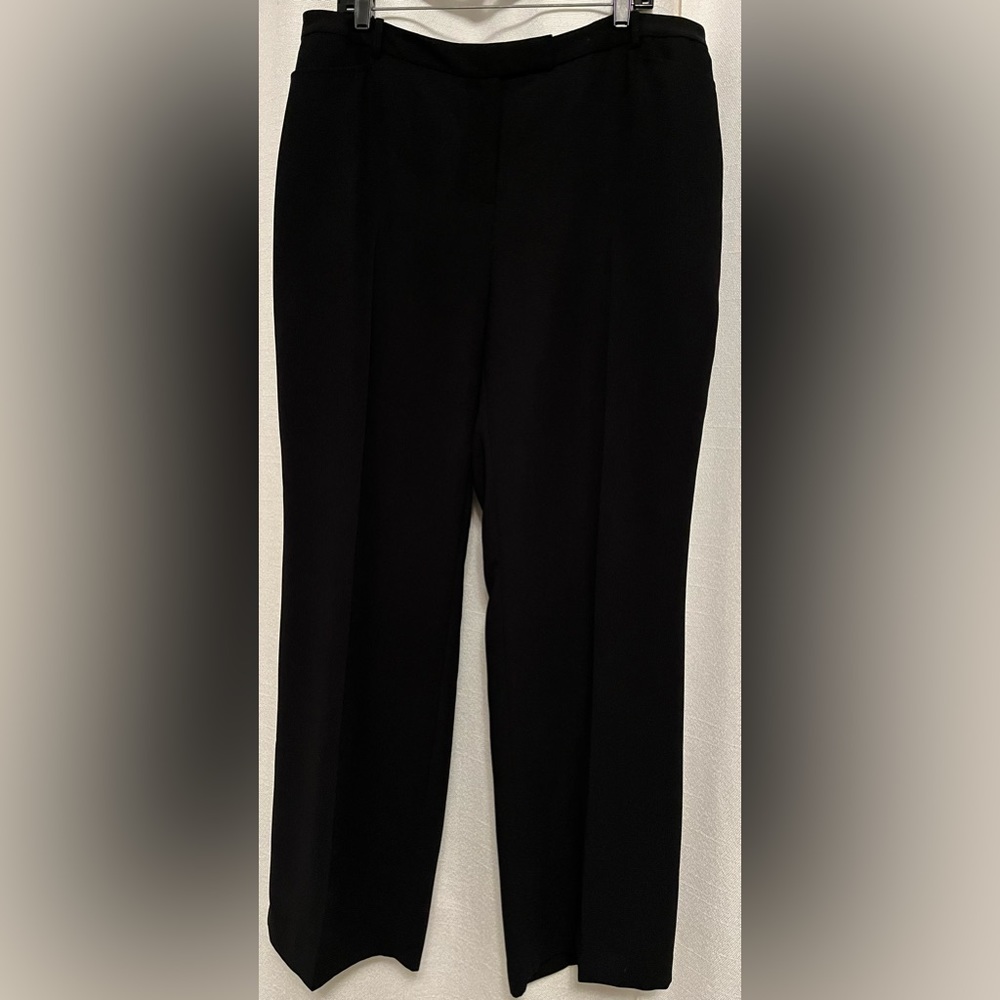 Jones Wear Black Lined Trousers, Size 18